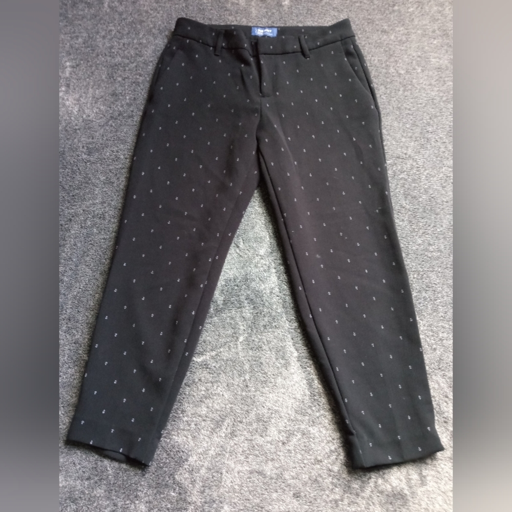Old Navy Harper black pants with anchor print